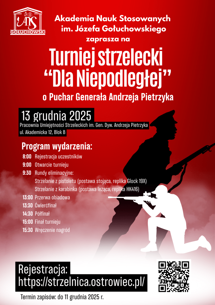 baner turniej strzelecki ANSG